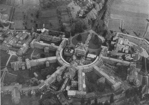 Aerial view of site prior to closure